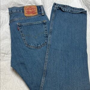 Levi's Men's Straight Jeans in Classic Blue